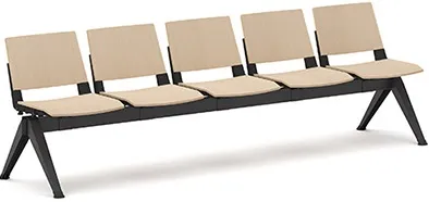 Lavice, multisedák K187D, 5 miestna drevená