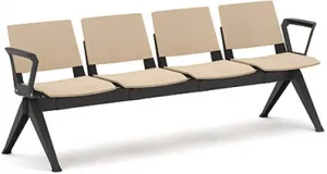 Lavica, multisedák K187D, 4 miestna drevená