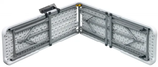 AUTRONIC záhradná lavica AZ-K1001 WT biela, skladací