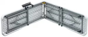 AUTRONIC záhradná lavica AZ-K1001 WT biela, skladací