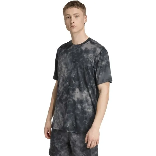 adidas SEA AOP TEE Pánske športové tričko, čierna, veľkosť