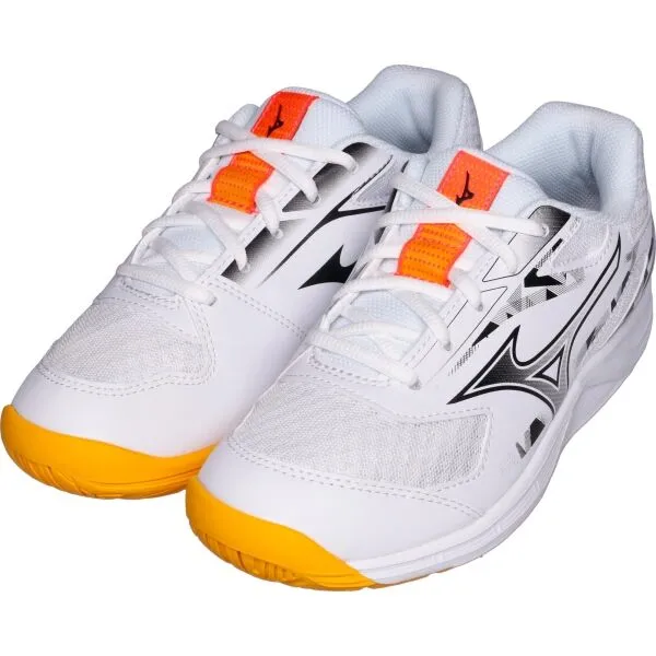 Mizuno STEALTH STAR 3 JR Detská halová obuv, biela, veľkosť 37