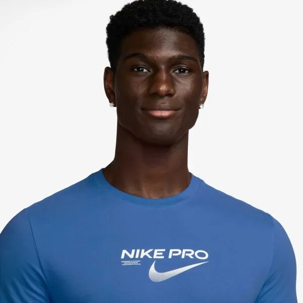 Nike DRI-FIT TEE PRO TRAINING M Pánske športové tričko, modrá, veľkosť