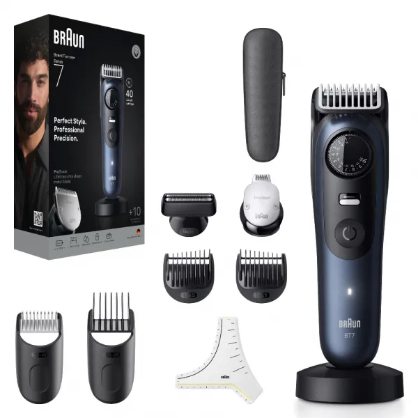 Braun Series 7 BT7540 zastrihávač fúzov + 10 stylingových nástrojov 1 ks