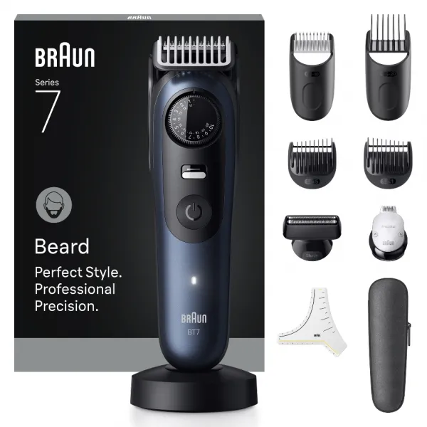 Braun Series 7 BT7540 zastrihávač fúzov + 10 stylingových nástrojov 1 ks