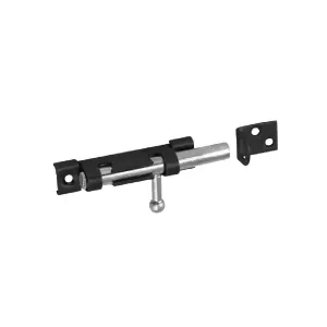 Domax Zástrč s okrúhlym jazdcom úzka WOS 70, čierna duplex, 70 x 10 mm