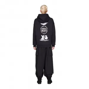 adidas Y-3 Graphic Hoodie "Black" (JX4748)