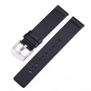 BStrap Fine Leather remienok na Samsung Galaxy Watch 3 41mm, black (SSG022C0101)