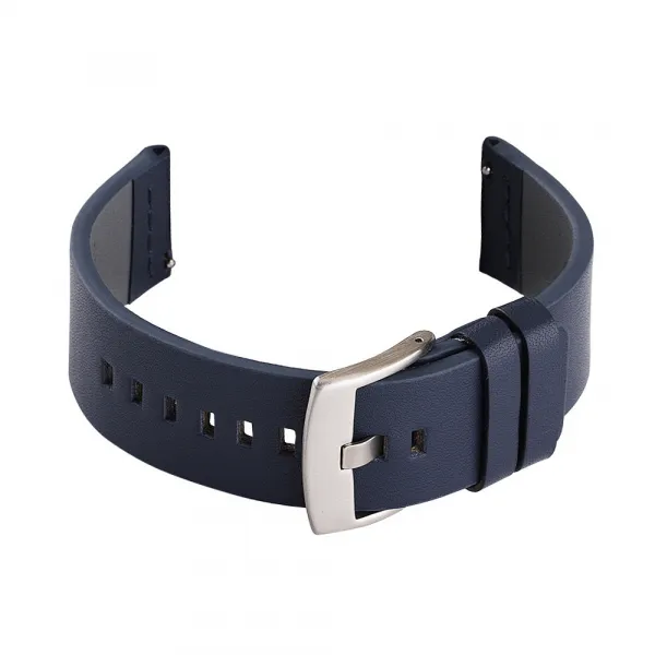 BStrap Fine Leather remienok na Garmin Venu 2 Plus, blue (SSG022C0309)