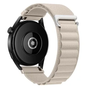 BStrap Nylon Loop remienok na Garmin Venu 2 Plus, starlight (SSG036C0409)