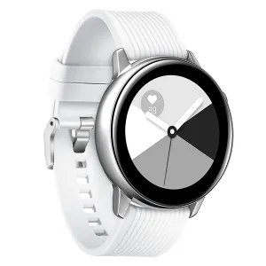 BStrap Silicone Line (Small) remienok na Garmin Venu 2 Plus, white (SSG003C1009)
