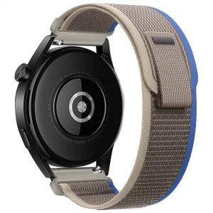 BStrap Velcro Nylon remienok na Samsung Gear S3, white rainbow (SSG029C04)