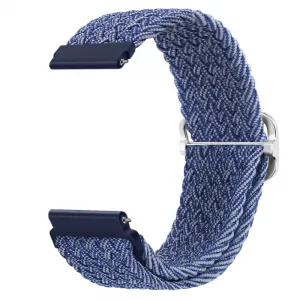 BStrap Braid Nylon remienok na Garmin Venu 2 Plus, blue white (SSG034C0109)
