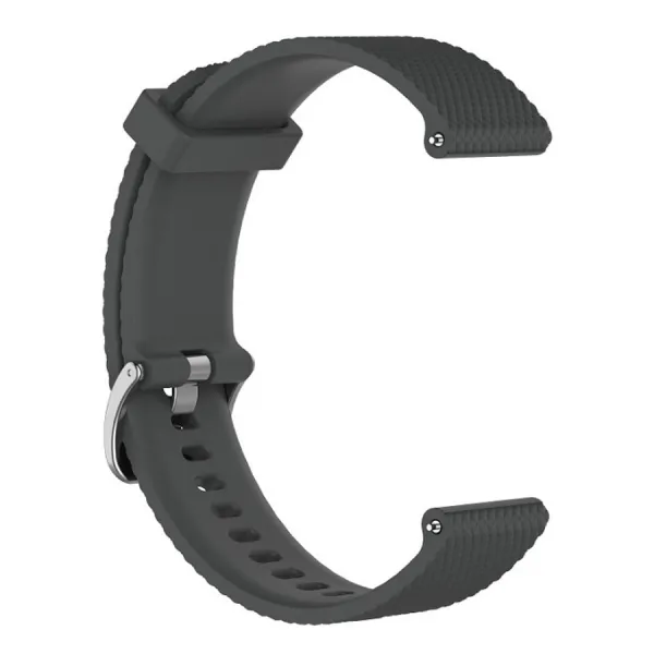 BStrap Silicone Bredon remienok na Huawei Watch 3 / 3 Pro, dark gray (SHU001C0611)