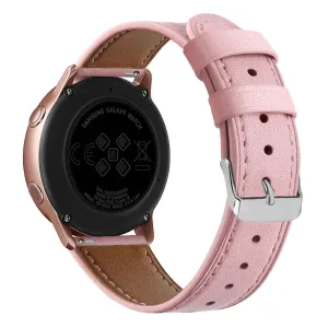 BStrap Leather Italy remienok na Garmin Vivoactive 3, pink (SSG012C0306)