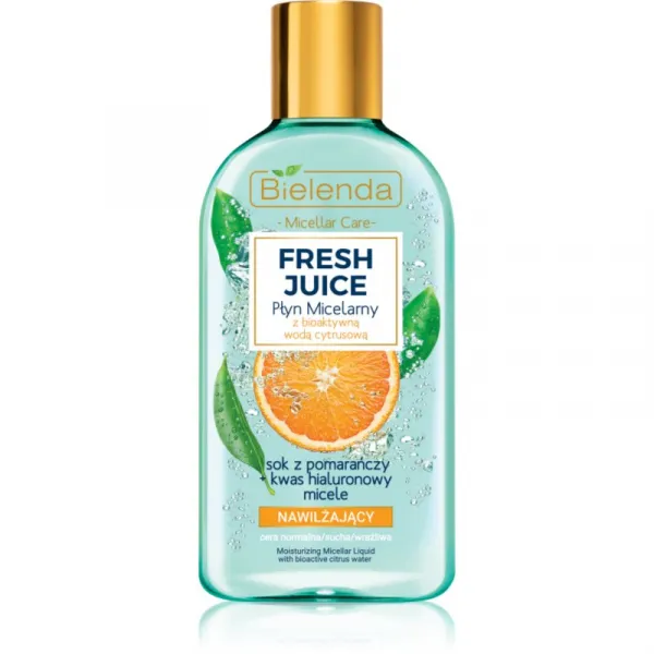 Bielenda Fresh Juice Orange hydratačná micelárna voda 500 ml