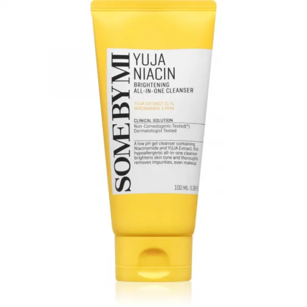 Some By Mi Yuja Niacin Brightening All in One Cleanser rozjasňujúca čistiaca pena pre citlivú pleť 100 ml