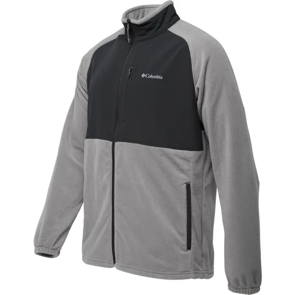 Columbia SAGE PEAK FULL ZIP FLEECE Pánska bunda, sivá, veľkosť