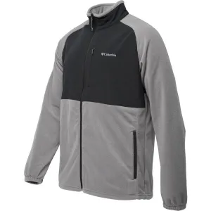 Columbia SAGE PEAK FULL ZIP FLEECE Pánska bunda, sivá, veľkosť