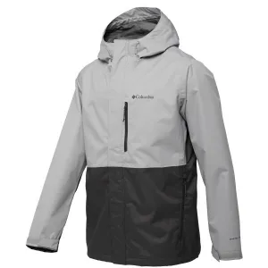 Columbia HIKEBOUND JACKET Pánska vodoodolná bunda, sivá, veľkosť