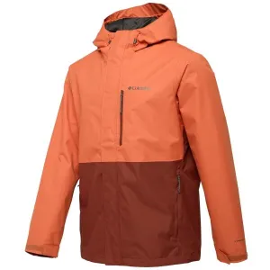 Columbia HIKEBOUND JACKET Pánska vodoodolná bunda, oranžová, veľkosť
