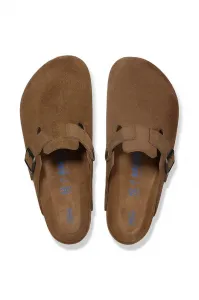 Birkenstock Boston Soft Footbed Suede Leather W "Dark Tea" (1030861)
