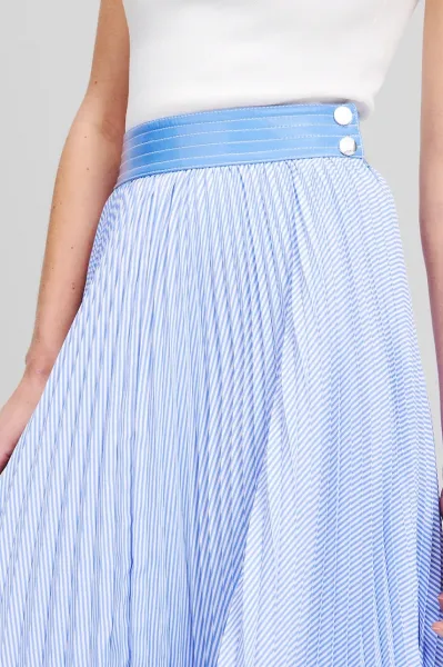 Sukňa Karl Lagerfeld midi, áčkový strih, A2W12015