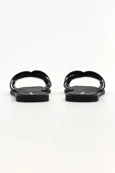 Šľapky Karl Lagerfeld Jelly Iv Matt Slide Black Rubber