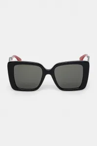 Slnečné okuliare Gucci dámske, čierna farba, GG1861S