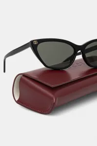 Slnečné okuliare Gucci dámske, čierna farba, GG1815S