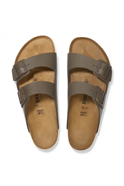 Birkenstock Arizona Natural Leather "Concrete Gray" (1029153)