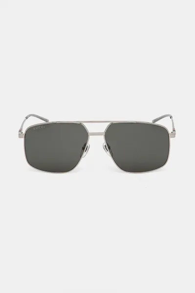Slnečné okuliare Gucci pánske, strieborná farba, GG1676S