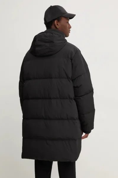 Bunda Diesel W-Raveel-Long Jacket Black 1