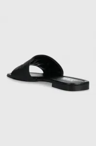 Šľapky Karl Lagerfeld Brio Monogram Rpt Slide Black Lthr