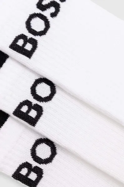 Ponožky BOSS 6-pak pánske, biela farba, 50510168