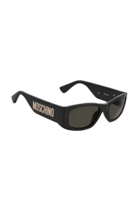 Slnečné okuliare Moschino dámske, čierna farba