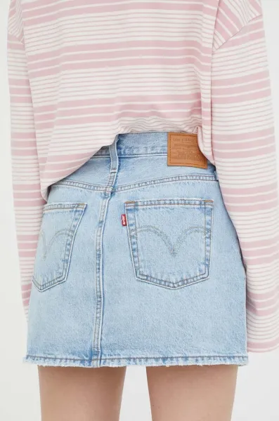 Levi's&reg; ICON Dámska džínsová sukňa, svetlomodrá, veľkosť