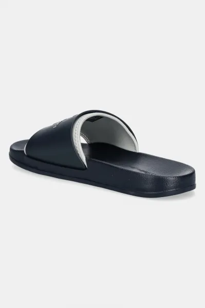 Calvin Klein SLIDE MONOGRAM Pánske šľapky, tmavo modrá, veľkosť