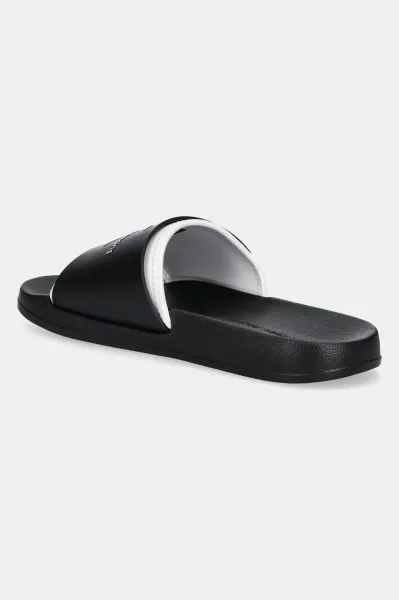 Calvin Klein SLIDE MONOGRAM Pánske šľapky, čierna, veľkosť