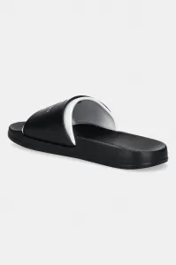 Calvin Klein SLIDE MONOGRAM Pánske šľapky, čierna, veľkosť