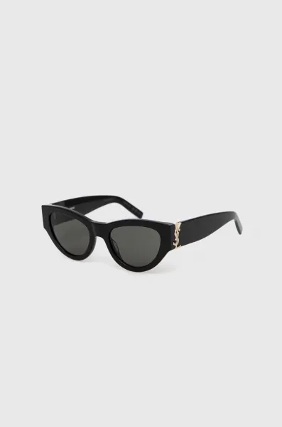Slnečné okuliare Saint Laurent dámske, čierna farba