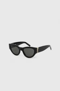 Slnečné okuliare Saint Laurent dámske, čierna farba