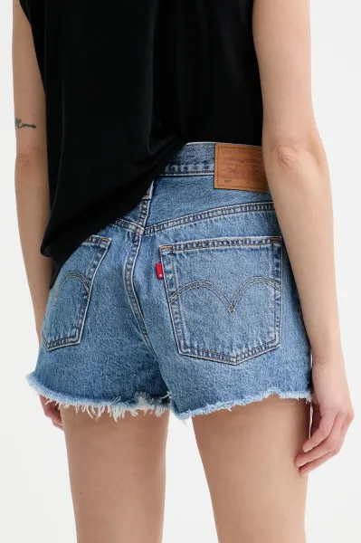 Dámske modré džínsové šortky Levi's® - Dámske