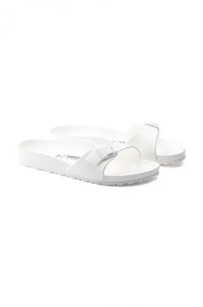 Šľapky Birkenstock Madrid Eva dámske, biela farba, 128183
