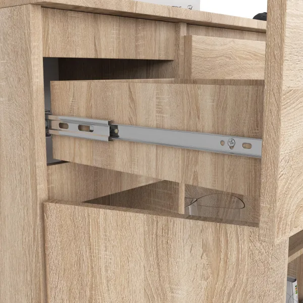 Ak furniture Komoda Baros 101 cm dub sonoma