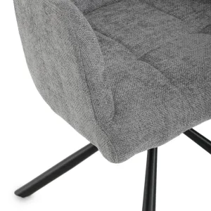Sada jedálenských stoličiek s vratným mechanizmomDCH-T1122 GREY2, 2 ks