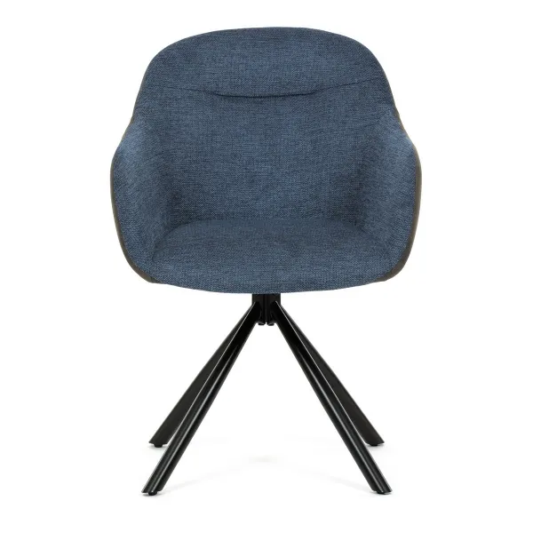 Sada jedálenských stoličiek s vratným mechanizmomDCH-Y1143 BLUE2, 2 ks