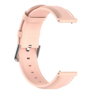 BStrap Leather Lux remienok na Garmin Vivoactive 5, sand pink