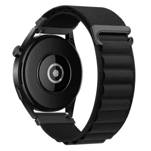 BStrap Nylon Loop remienok na Garmin Venu 2 Plus, black (SSG036C0109)