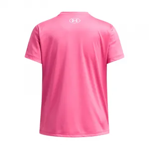 Dievčenské tričko s krátkym rukávom UNDER ARMOUR UA Tech Wordmark SS-PNK